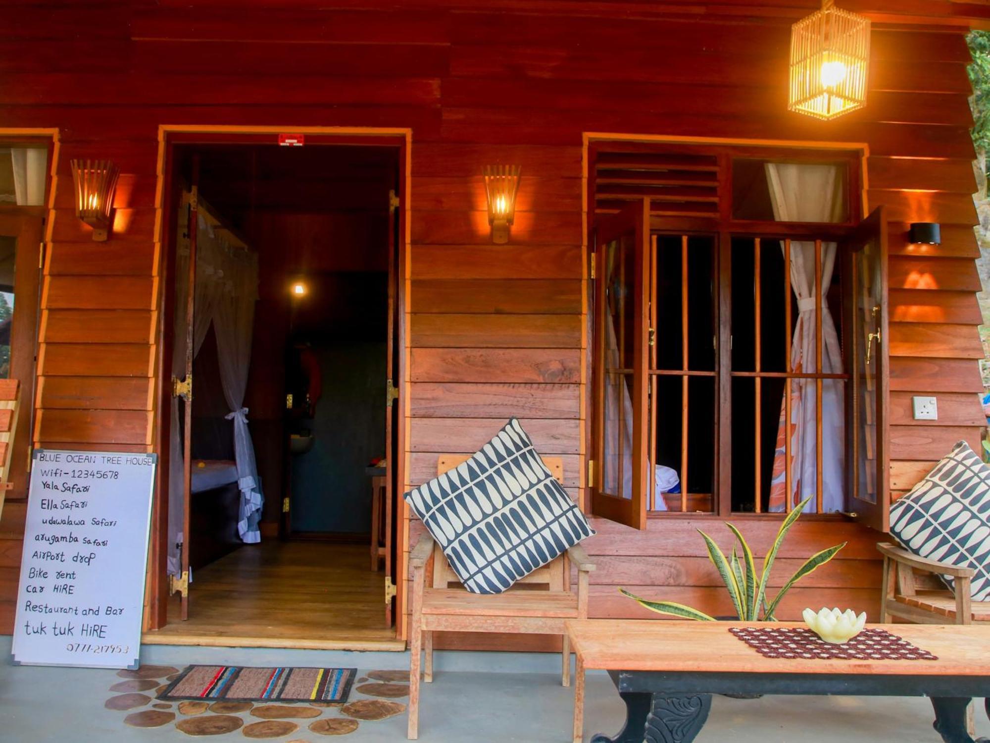 Blue Ocean Tree House Hiriketiya Villa Dikwella Exteriör bild